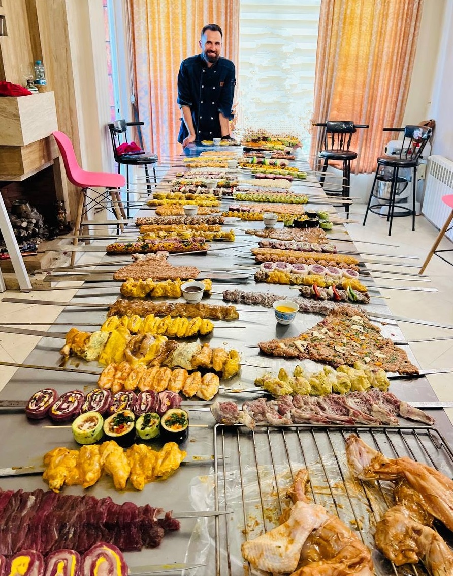 دوره کباب زنی و تخته کاری در اصفهان